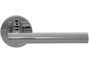 Excel Sultan Polished Chrome Door Handles - 3690 (sold in pairs)